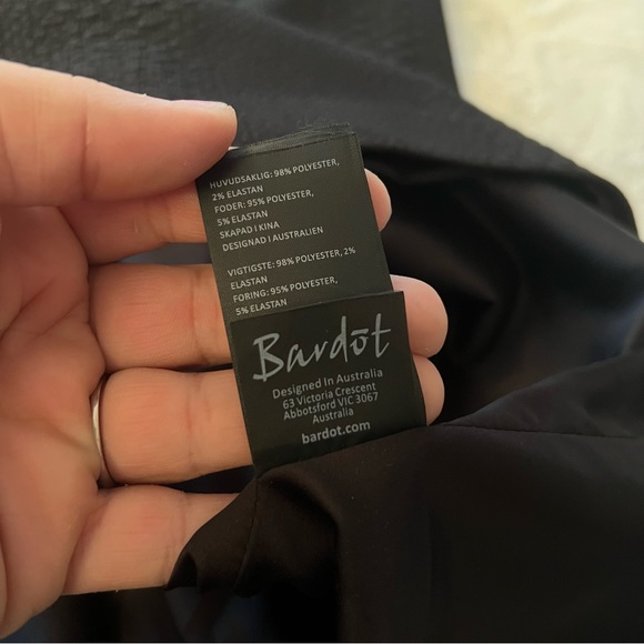 Bardot Eva Snake Off the Shoulder Bodycon Dress - Picture 7 of 10